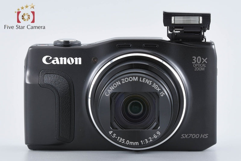 Canon PowerShot SX700 HS Black 16.1 MP Digital Camera from Japan