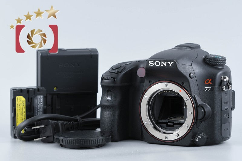 SONY α77 SLT-A77V 24.3 MP Digital Camera [Japanese Language Only] from Japan