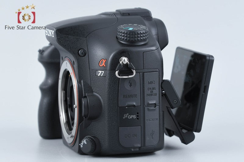 SONY α77 SLT-A77V 24.3 MP Digital Camera [Japanese Language Only] from Japan