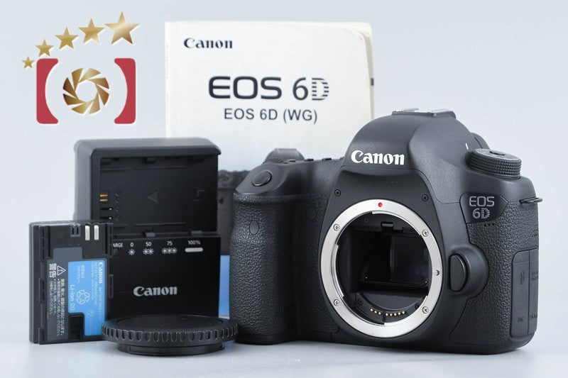 "Count 5,690" Canon EOS 6D 20.2 MP Full Frame Digital SLR Camera Body from Japan