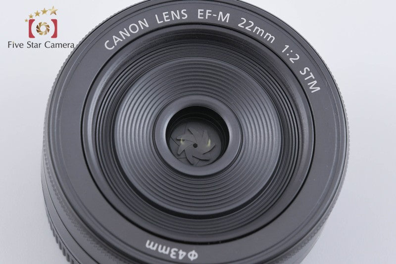 Canon EF-M 22mm f/2 STM Black from Japan