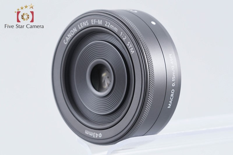 Canon EF-M 22mm f/2 STM Black from Japan