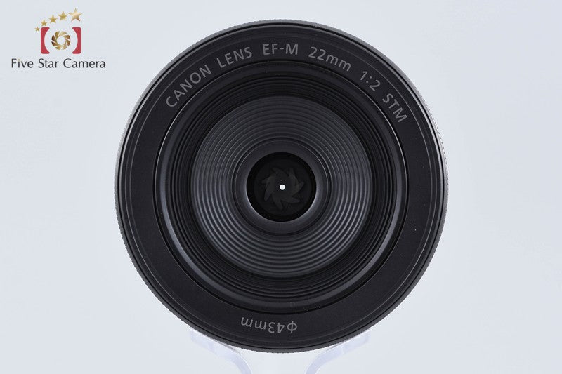 Canon EF-M 22mm f/2 STM Black from Japan