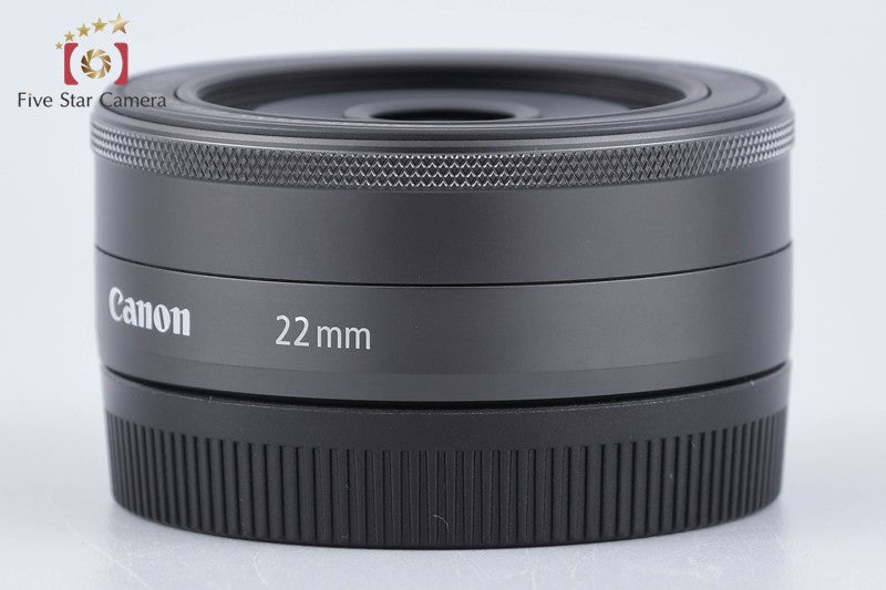 Canon EF-M 22mm f/2 STM Black from Japan