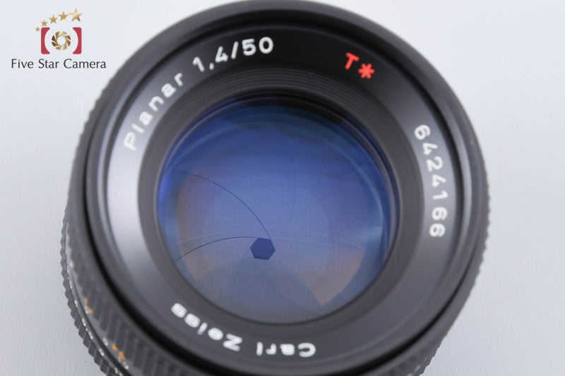 CONTAX Carl Zeiss Planar 50mm f/1.4 T* AEJ from Japan