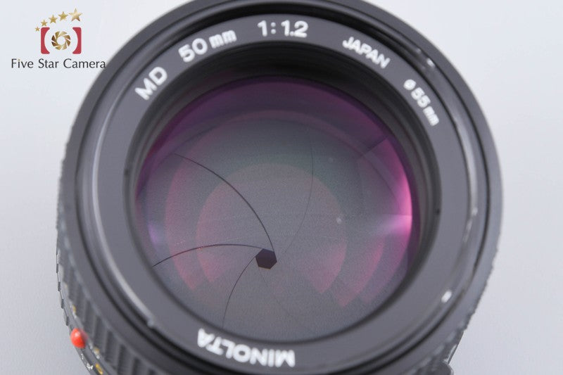 Minolta New MD 50mm f/1.2 from Japan