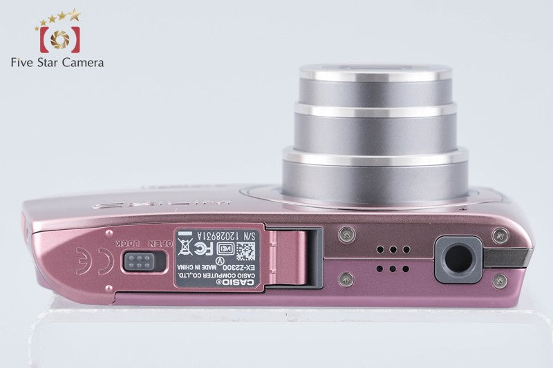 CASIO EXILIM ZOOM EX-Z300 Pink 10.1 MP Digital Camera from Japan