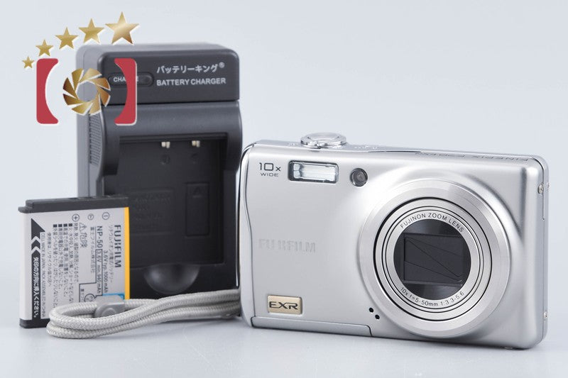Fujifilm FinePix F70EXR Silver 10.0 MP Digital Camera from Japan