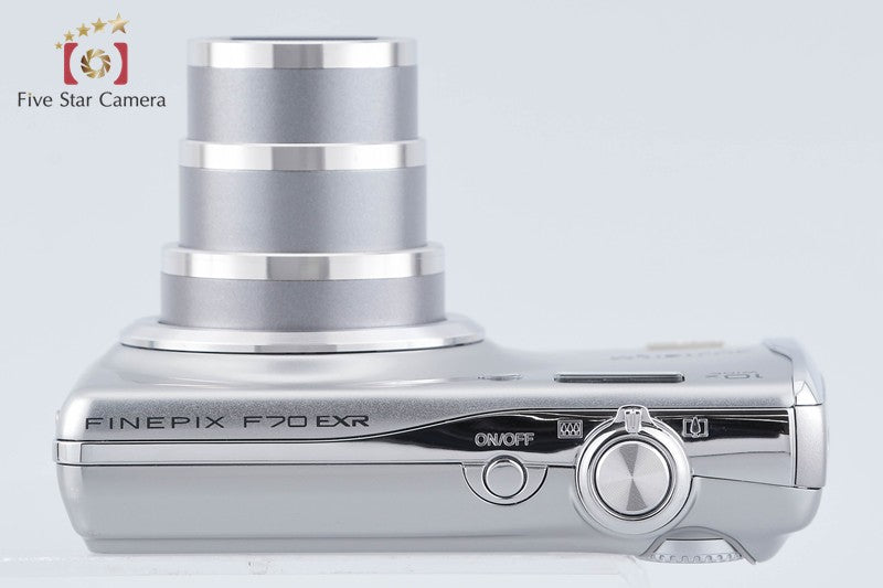 Fujifilm FinePix F70EXR Silver 10.0 MP Digital Camera from Japan