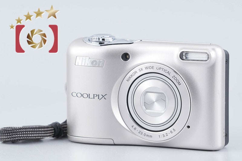Nikon COOLPIX L32 Silver 20.1 MP Digital Camera from Japan
