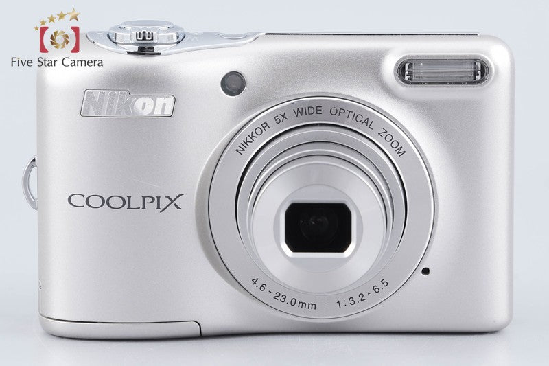 Nikon COOLPIX L32 Silver 20.1 MP Digital Camera from Japan