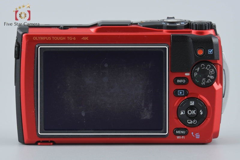 Olympus Tough TG-6 Red 12.0 MP 15m Waterproof Digital Camera from Japan