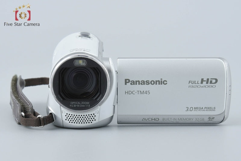 Panasonic HDC-TM45 Clear White Digital Hi-Vision Video Camera from Japan