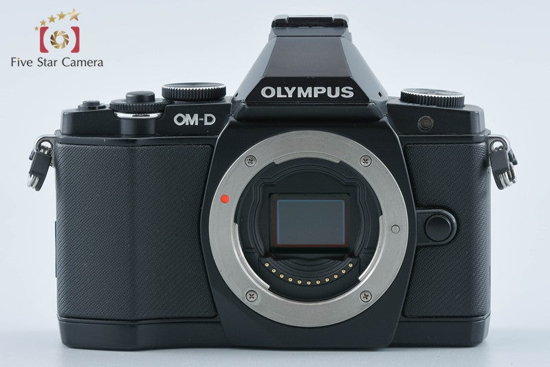 "Count 4,950" Olympus OM-D E-M5 Black 16.0 MP Mirrorless Camera from Japan