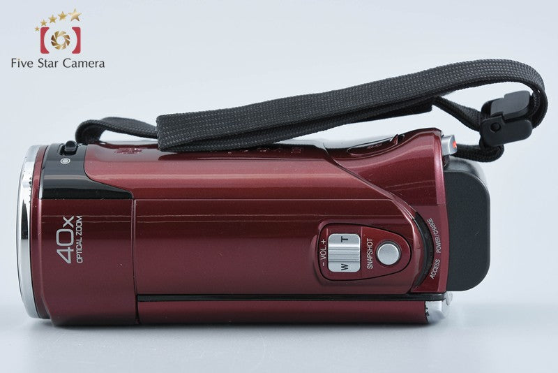 JVC Everio GZ-HM460 Rouge Red Digital High Definition Video Camera from Japan