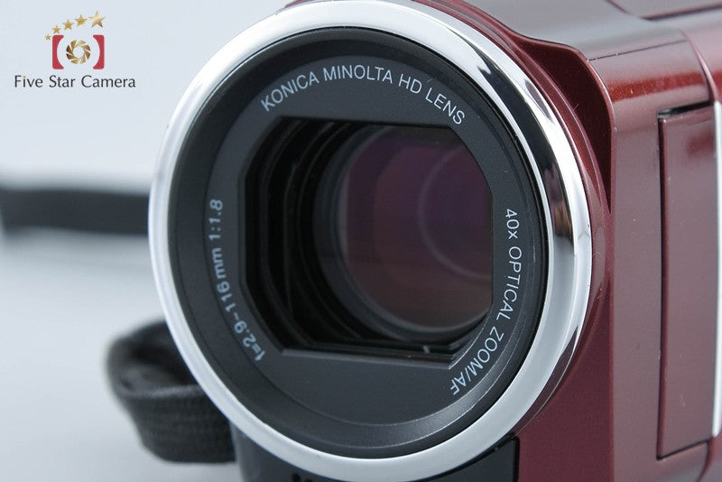 JVC Everio GZ-HM460 Rouge Red Digital High Definition Video Camera from Japan