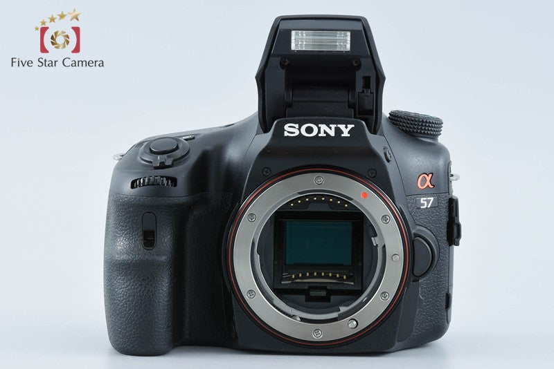 SONY α57 SLT-A57 16.1 MP 18-55 Lens [Japanese Language Only] from Japan