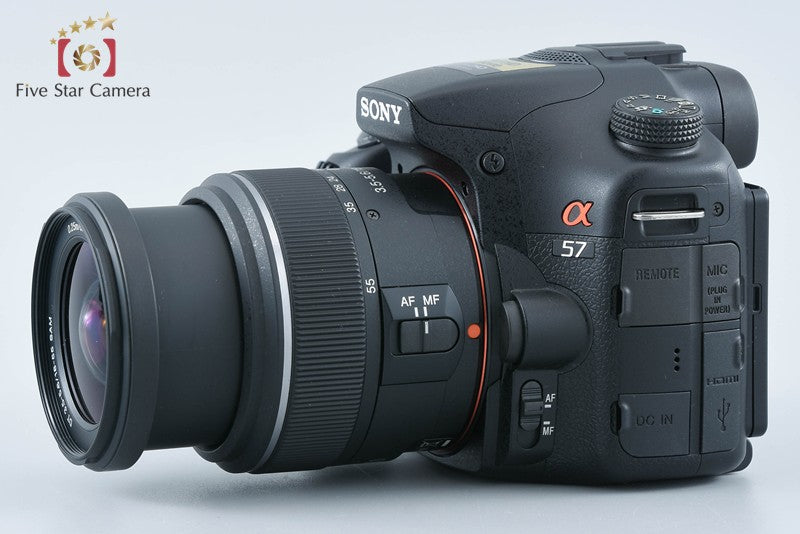 SONY α57 SLT-A57 16.1 MP 18-55 Lens [Japanese Language Only] from Japan
