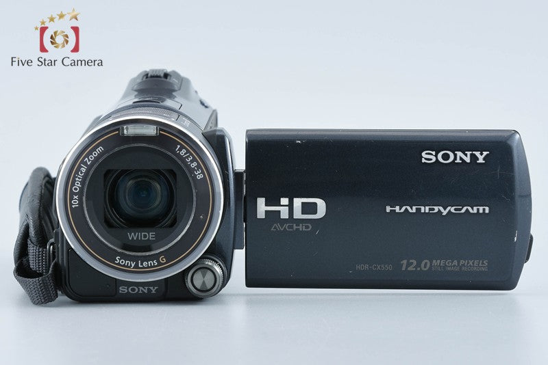 SONY HDR-CX550V Full Hi-Vision Camcoder [Japanese Language Only] from Japan
