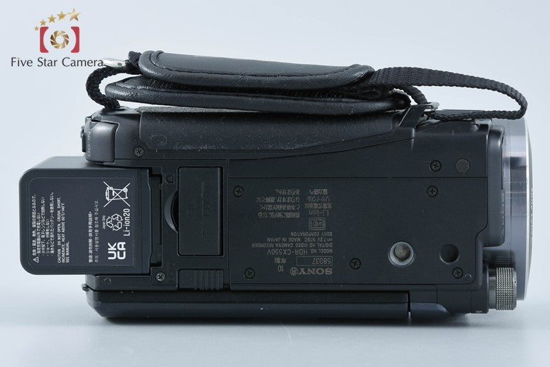 SONY HDR-CX550V Full Hi-Vision Camcoder [Japanese Language Only] from Japan
