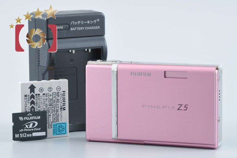 Fujifilm FinePix Z5fd Baby Pink 6.3 MP Digital Camera from Japan