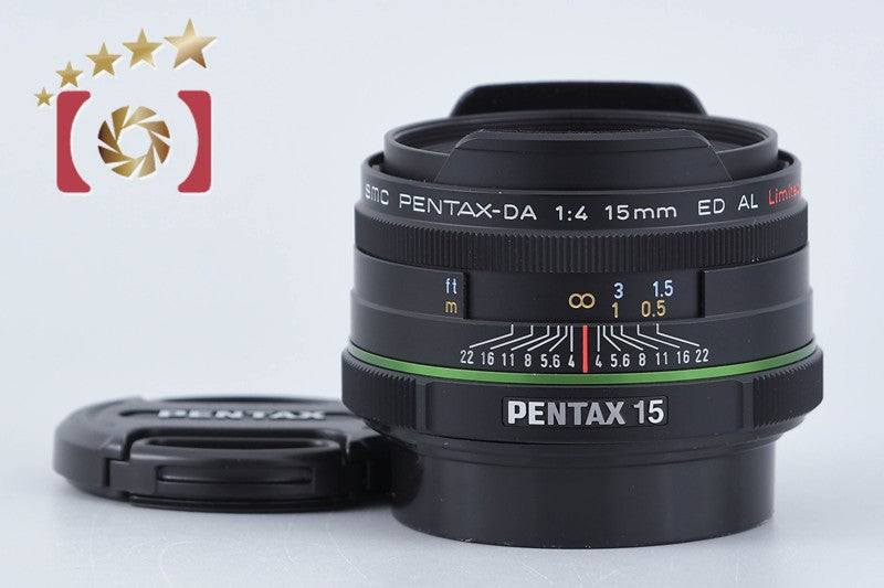 PENTAX SMC DA 15mm f/4 ED AL Limited from Japan