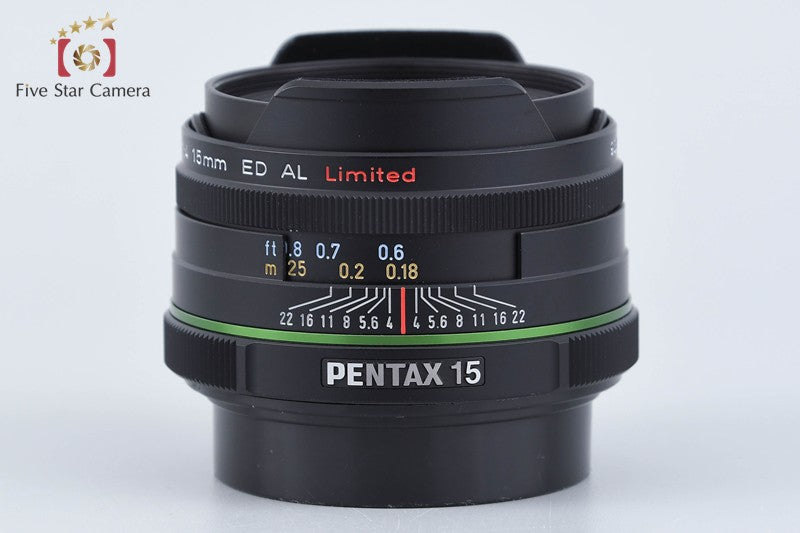 PENTAX SMC DA 15mm f/4 ED AL Limited from Japan