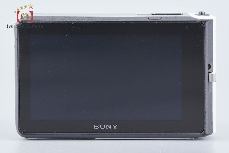 Sony Cyber-Shot DSC-TX30 Silver Digital Camera[Japanese Language Only]from Japan