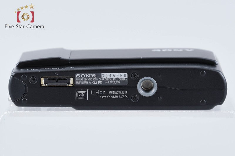 SONY Cyber-shot DSC-T10 Black Digital Camera [Japanese Language Only] from Japan