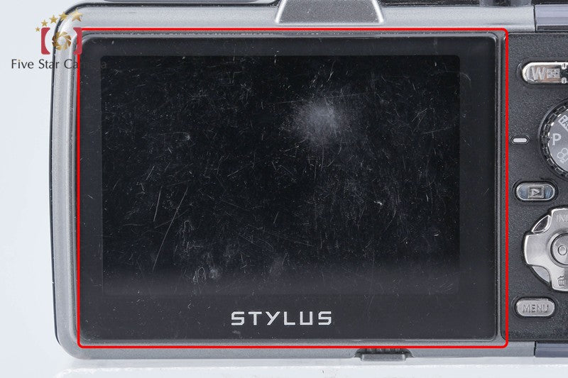 Olympus STYLUS TG-835 Tough Silver 16.0 MP Waterproof Digital Camera from Japan