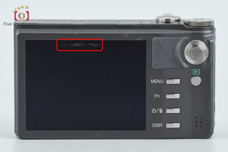 "Shutter count 324" Ricoh CX2 Black 9.3 MP Digital Camera from Japan