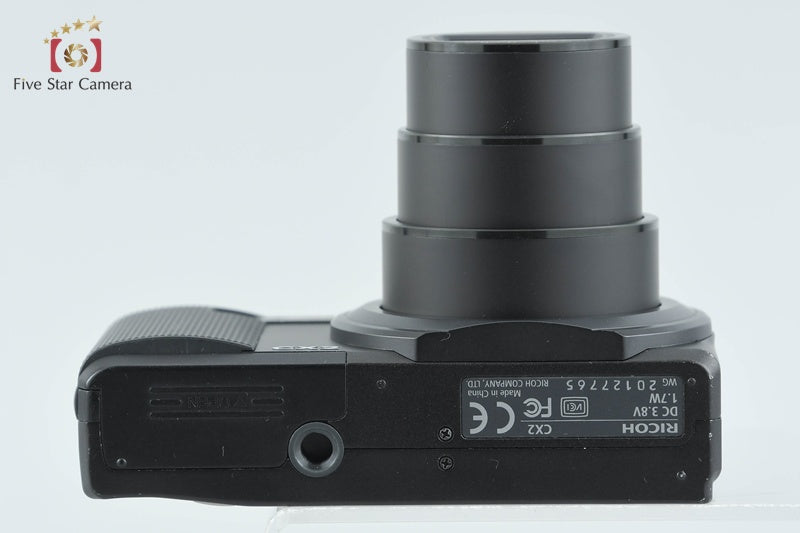 "Shutter count 324" Ricoh CX2 Black 9.3 MP Digital Camera from Japan