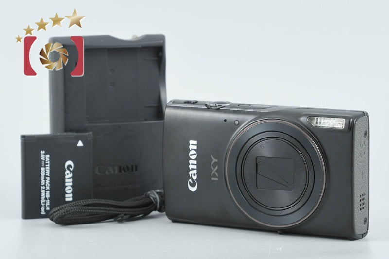 Canon IXY 650 Black 20.0 MP Digital Camera from Japan