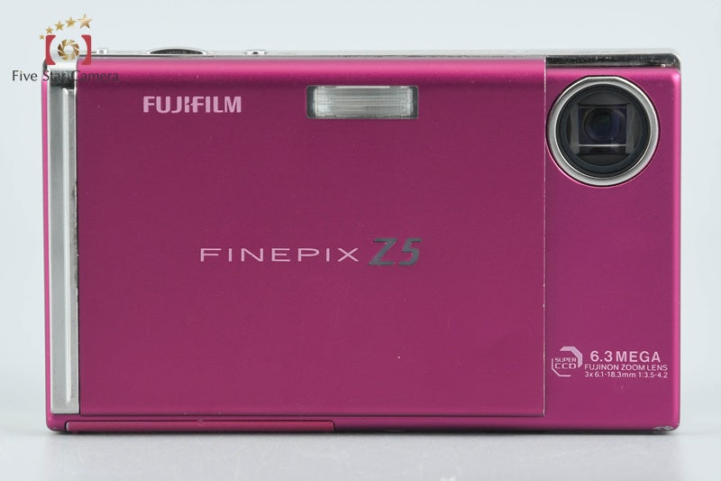 Fujifilm FinePix Z5fd Raspberry Red 6.3 MP Digital Camera from Japan