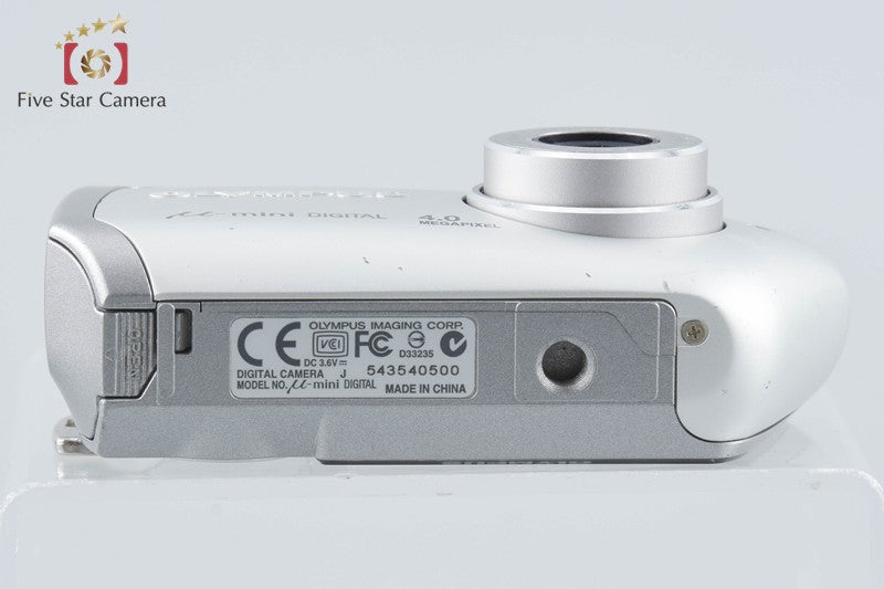Olympus μ-mini DIGITAL Jewelry Silver 4.0 MP Digital Camera from Japan