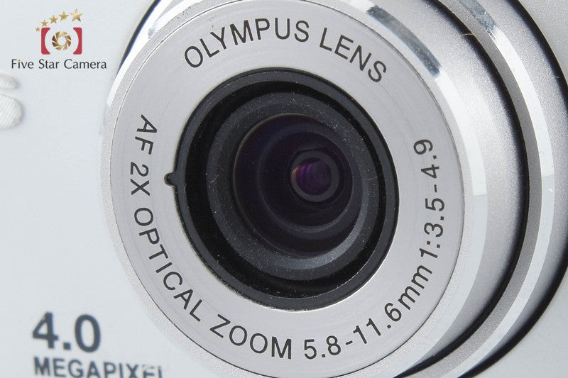 Olympus μ-mini DIGITAL Jewelry Silver 4.0 MP Digital Camera from Japan