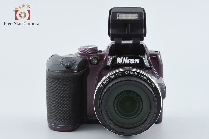 Nikon COOLPIX B500 Plum 16.0 MP Digital Camera w/ Box from Japan