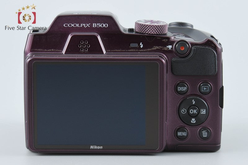 Nikon COOLPIX B500 Plum 16.0 MP Digital Camera w/ Box from Japan