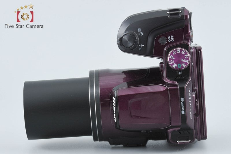 Nikon COOLPIX B500 Plum 16.0 MP Digital Camera w/ Box from Japan