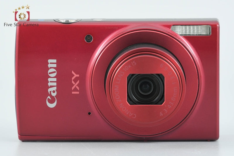 Canon IXY 190 Red 20.0 MP Digital Camera from Japan
