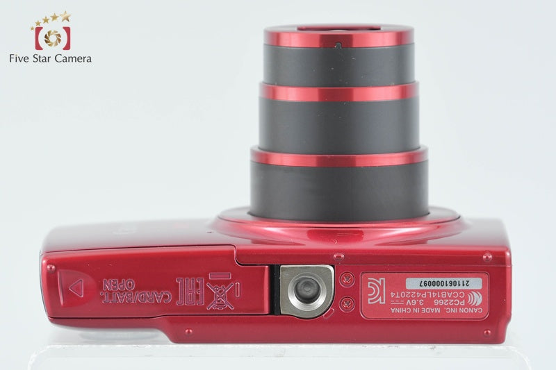Canon IXY 190 Red 20.0 MP Digital Camera from Japan
