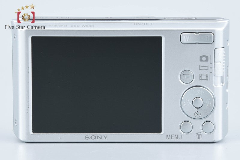 Sony Cyber-Shot DSC-W830 Silver Digital Camera[Japanese Language Only]from Japan