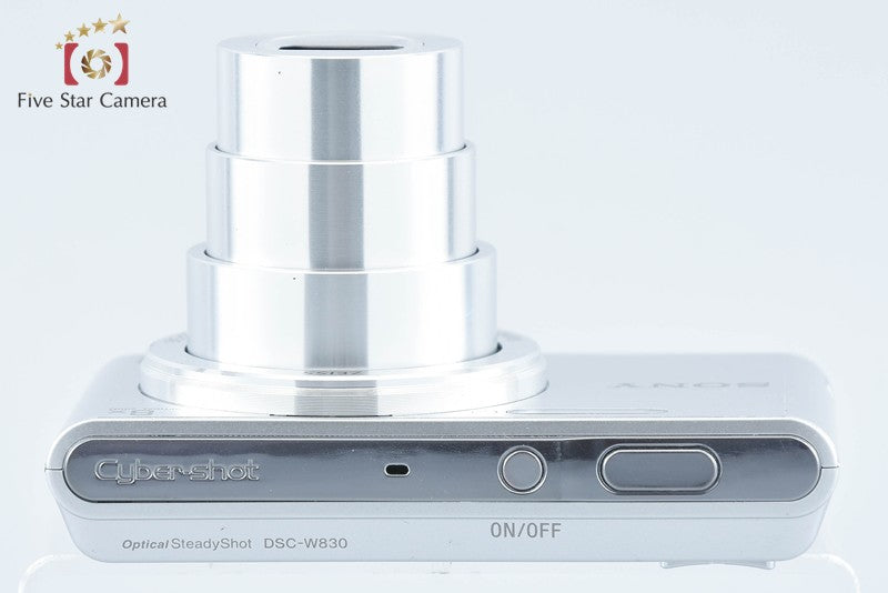 Sony Cyber-Shot DSC-W830 Silver Digital Camera[Japanese Language Only]from Japan