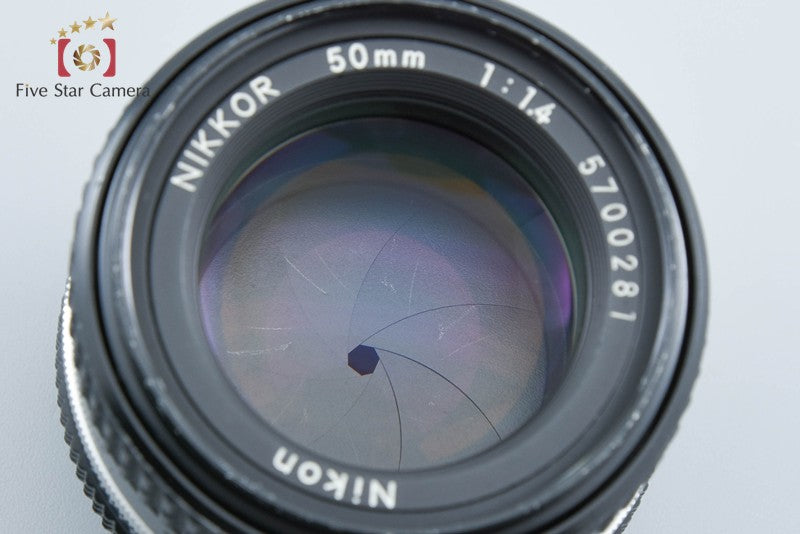 Nikon Ai-S NIKKOR 50mm f/1.4 from Japan