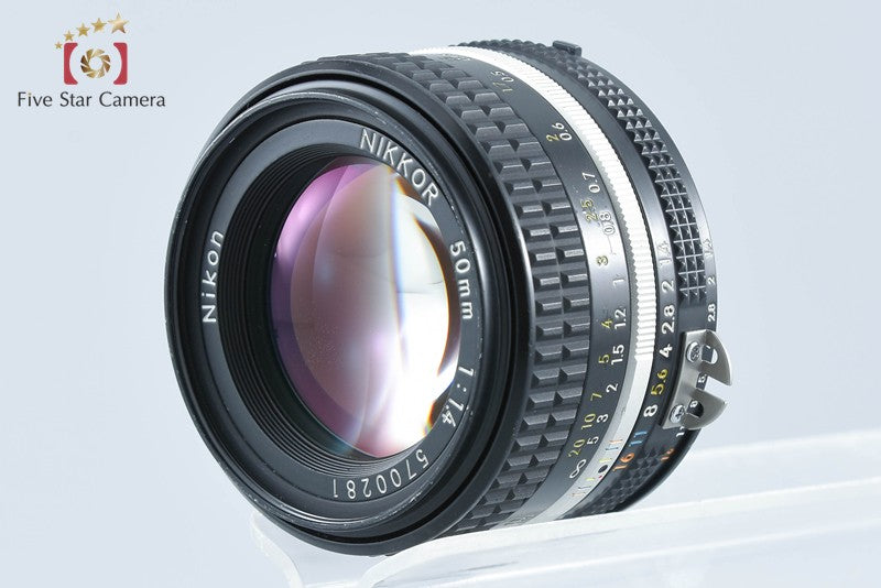 Nikon Ai-S NIKKOR 50mm f/1.4 from Japan