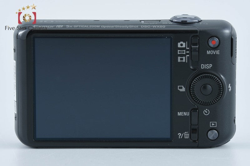 Sony Cyber-Shot DSC-WX50 Black Digital Camera [Japanese Language Only]from Japan