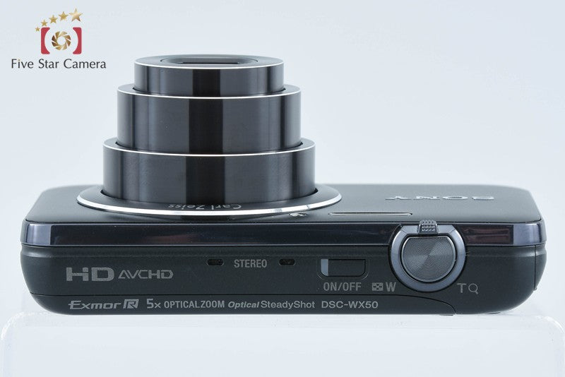 Sony Cyber-Shot DSC-WX50 Black Digital Camera [Japanese Language Only]from Japan