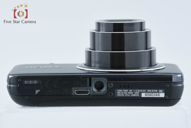 Sony Cyber-Shot DSC-WX50 Black Digital Camera [Japanese Language Only]from Japan