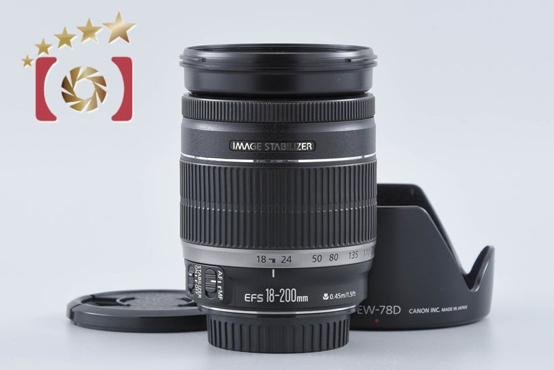 Canon EF-S 18-200mm f/3.5-5.6 IS from Japan