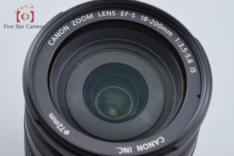Canon EF-S 18-200mm f/3.5-5.6 IS from Japan